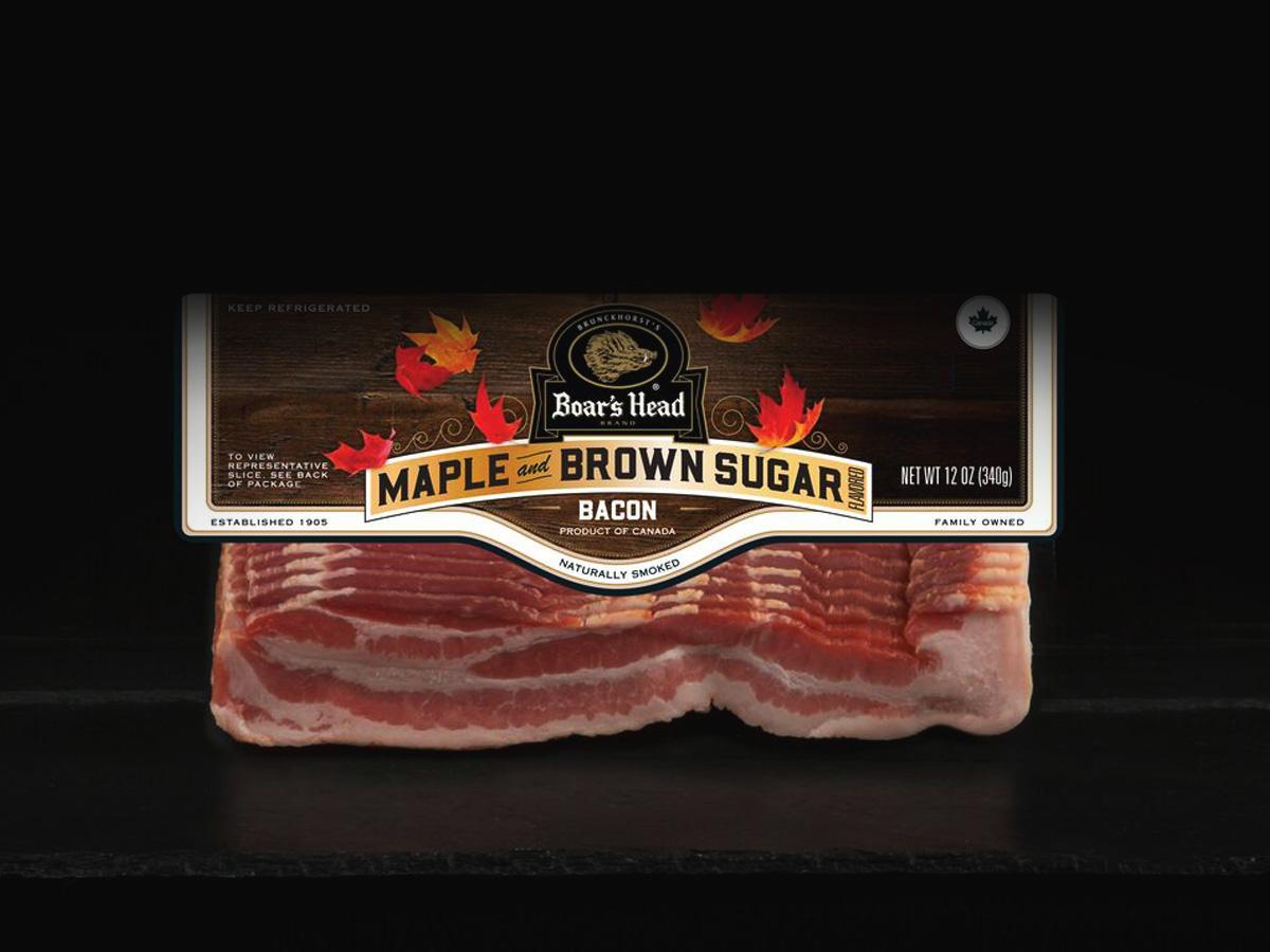 Brown Sugar & Maple Smoked Bacon