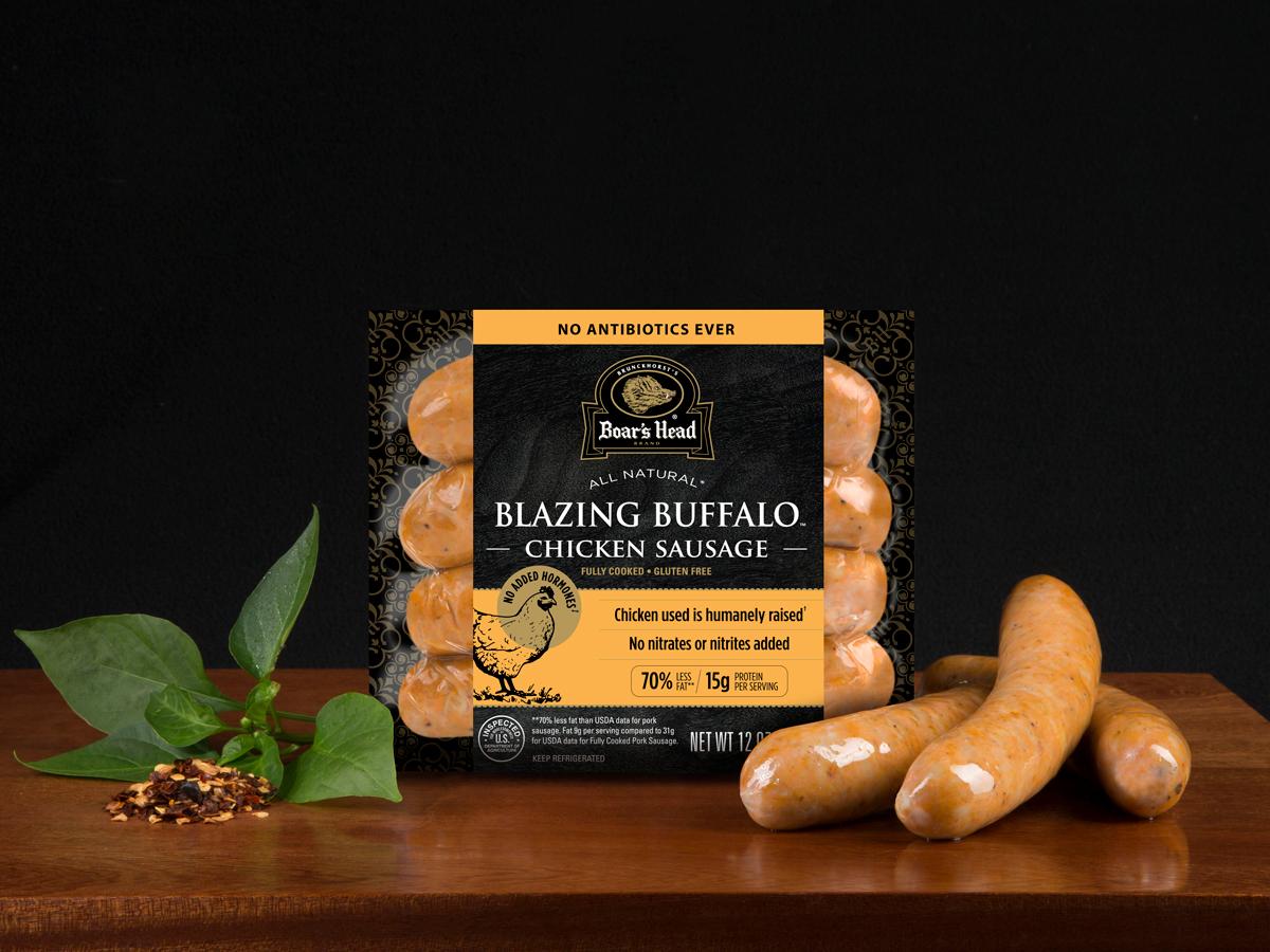 Blazing Buffalo® Chicken Sausage | Boar's Head