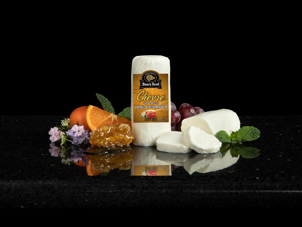 Goat Cheese with Edible Flowers and Honey - Goodtaste with Tanji