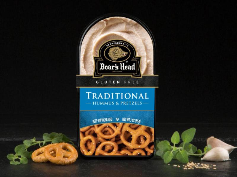 Traditional Hummus & Pretzels Boar's Head