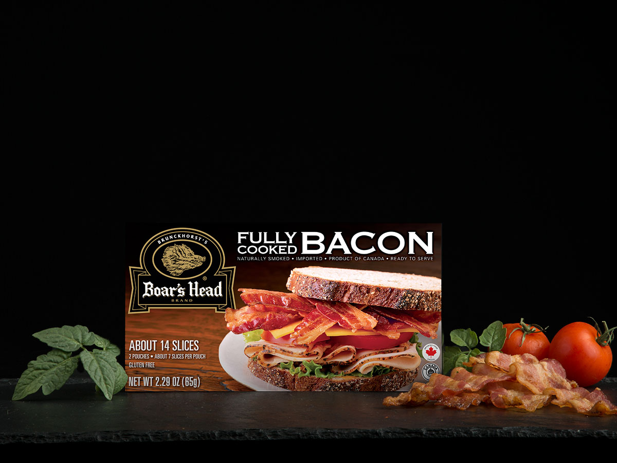 Fully Cooked Naturally Smoked Imported Bacon | Boar's Head