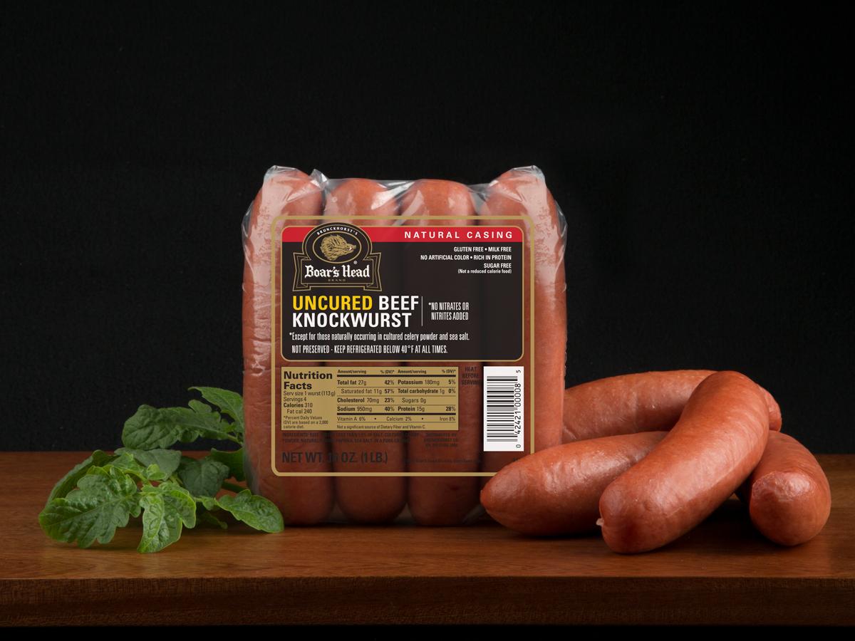 Uncured Beef Knockwurst | Boar's Head