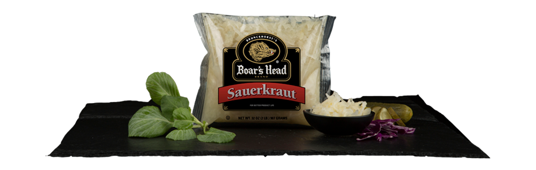 Vista del empaque de Sauerkraut