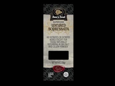 Superiore Sopressata Dry Sausage  Product Label