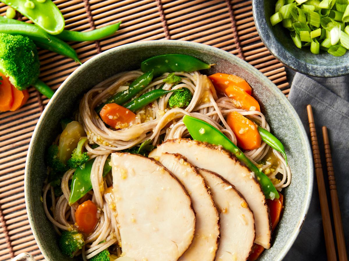 Bold Ichiban Teriyaki® Style Chicken Noodle Bowl Recipe | Boar's Head