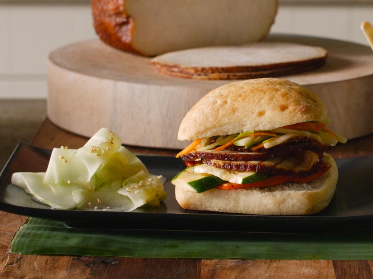 Bold Ichiban Teriyaki® Style Chicken Sandwich With Asian Slaw Recipe Boars Head 2503